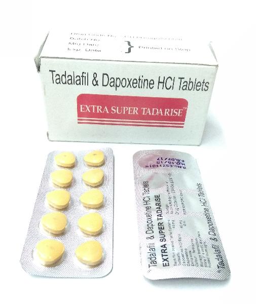 エクストラスーパータダライズ 30錠 シアリスと早漏治療成分ダポキセチン
