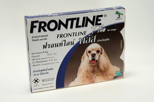 FRONT LINE PLUS　フロントラインプラス　犬10〜20kg用　3本