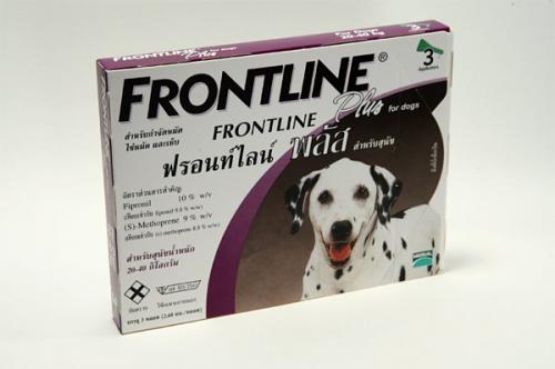 FRONT LINE PLUS フロントラインプラス 犬20〜40kg用　3本