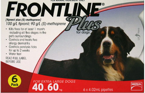 FRONT LINE PLUS フロントラインプラス 犬40〜60kg用　3本