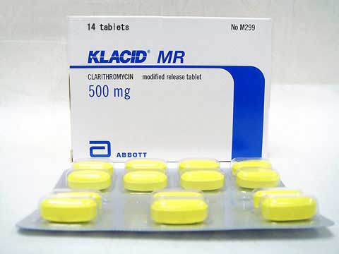 Klacid MR (クラシッドMR錠) 500mg 14錠