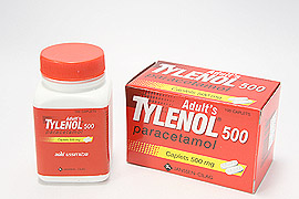 タイレノール TYLENOL 500mg 200錠入り (成分:アセトアミノフェン)