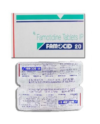 ガスター錠ジェネリック Famocid 20 mg 504錠