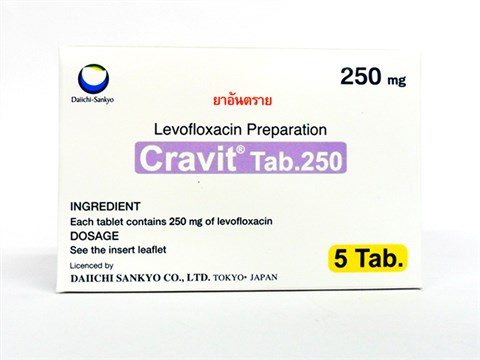 Cravit Tab (クラビット錠)250mgx30錠